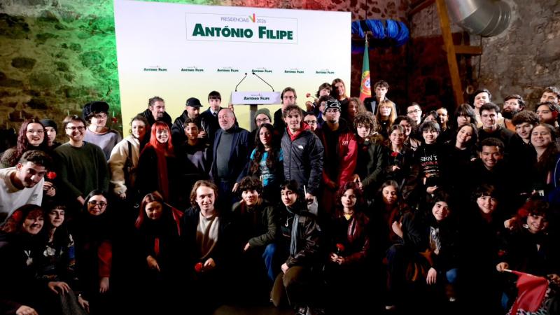 Comício em Vila Nova de Gaia