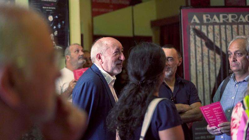 Visita ao teatro A Barraca