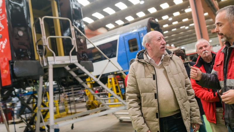 Visita às Oficinas da CP em Guifões