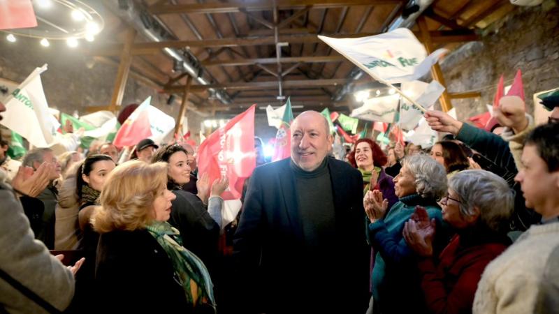 Comício em Vila Nova de Gaia