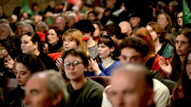 Comício em Vila Nova de Gaia